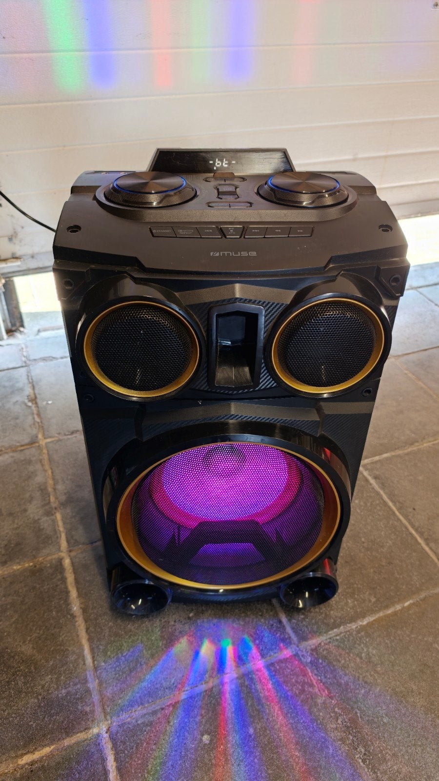 Muse 500 watt, Gebruikt, Luidspreker(s)