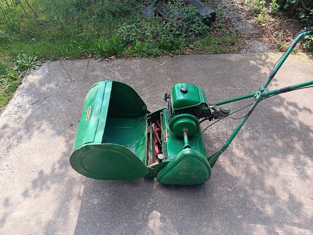 Grasmaaier kooimes-maaier ''Ransomes'', Ophalen, Gebruikt, Ransomes, Kooimesmaaier