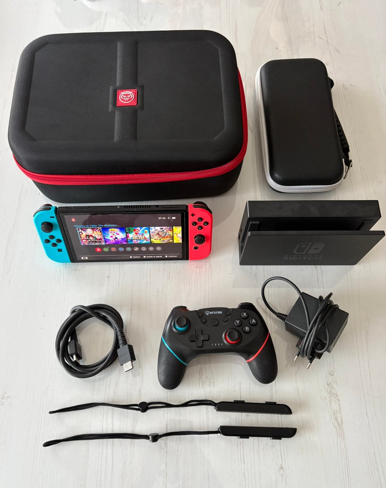 Nintendo Switch Oled - Picofly, Enlèvement, Comme neuf, Switch OLED