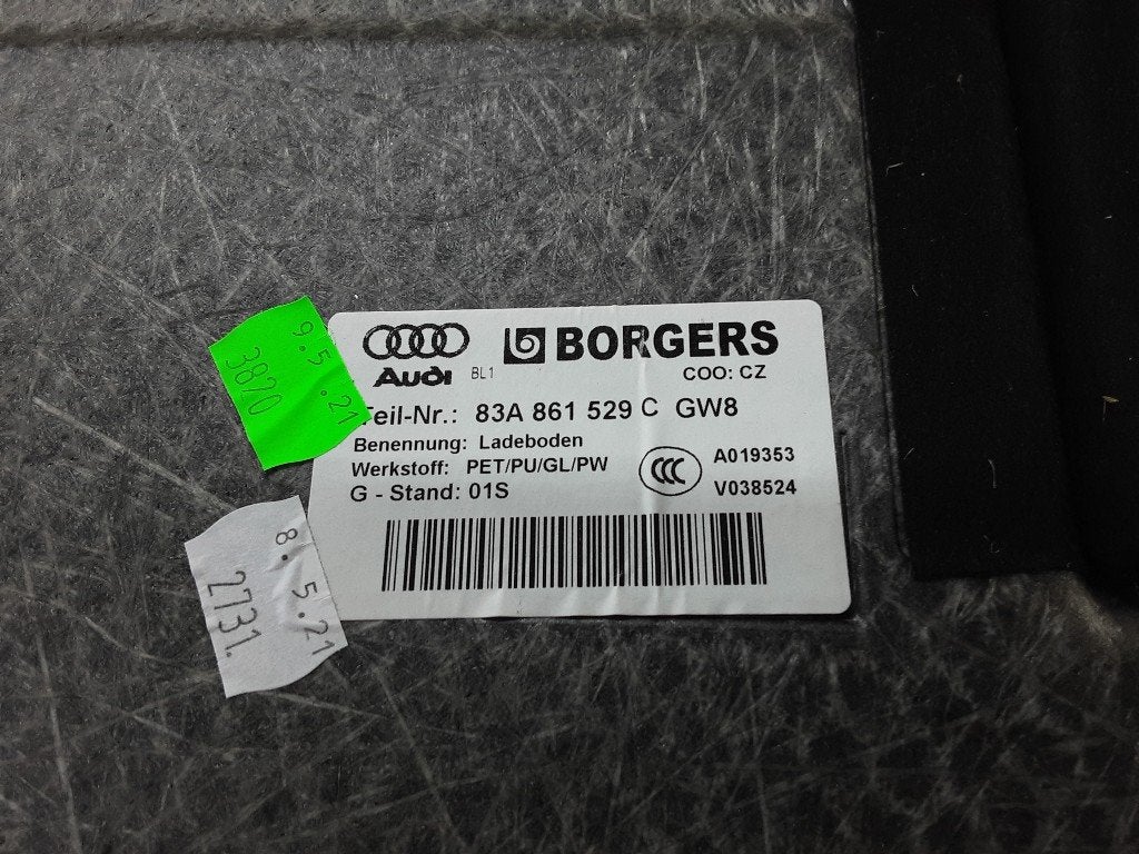 TAPIS DE COFFRE Audi Q3 (F3B) (01-2018/06-2021) (83A861529C), Mevr. I. Hauben, Audi, Utilisé, Rue de l'Espoir 34 34
4030  GRIVEGNÉE, BE
