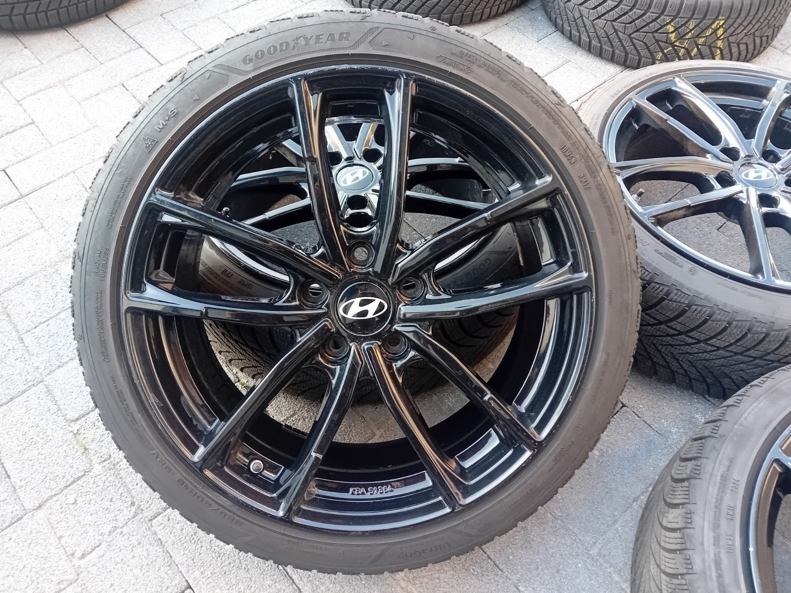 Winterbanden velgen alu Hyundai I30 N I30N TPMS 18inch 4&7mm, Enlèvement