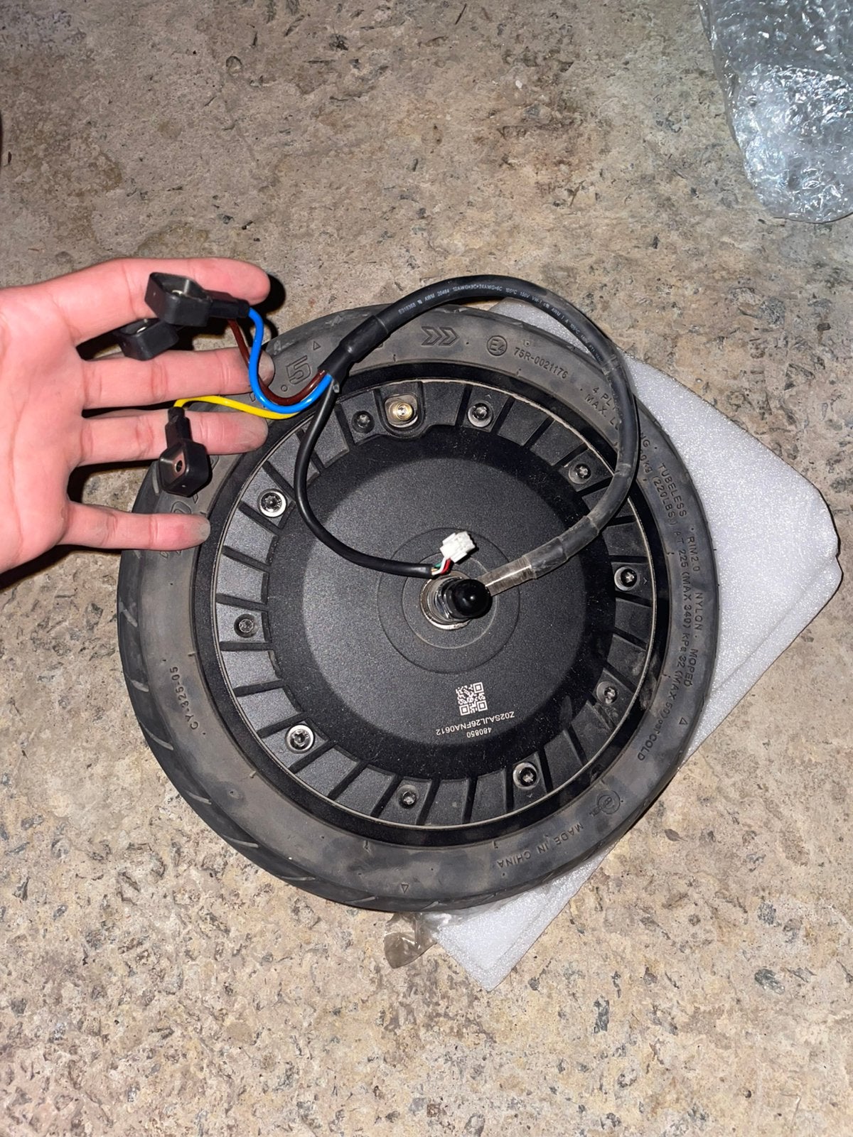 Moteur de roue arrière Segway Ninebot MAX G3 850W SAJ, Enlèvement ou Envoi, Comme neuf, Step électrique (E-scooter)