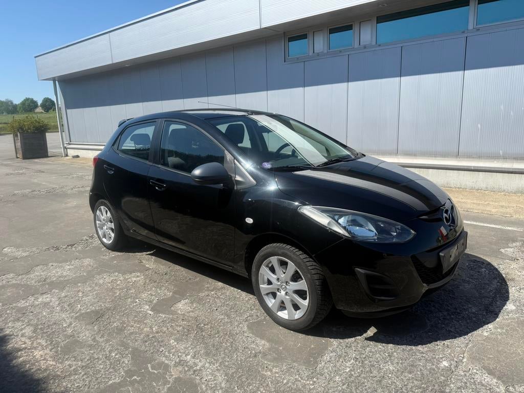 Mazda 2 / 1.3 / benzine / 2011 / 155.000 km, Auto's, Euro 5, Zwart, Bedrijf, 5 deurs