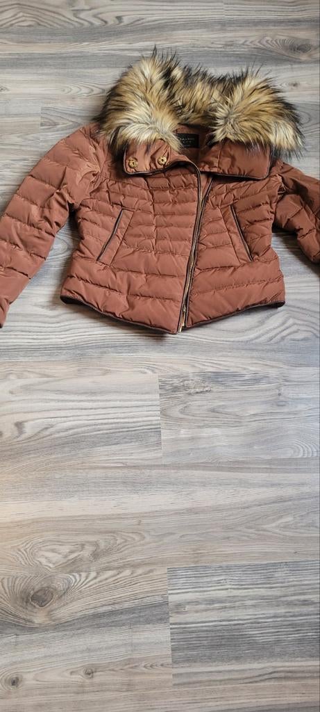 Veste pour femme taille S-M ., Vêtements | Femmes, Vestes | Hiver, Enlèvement ou Envoi, Comme neuf, Brun, Zara