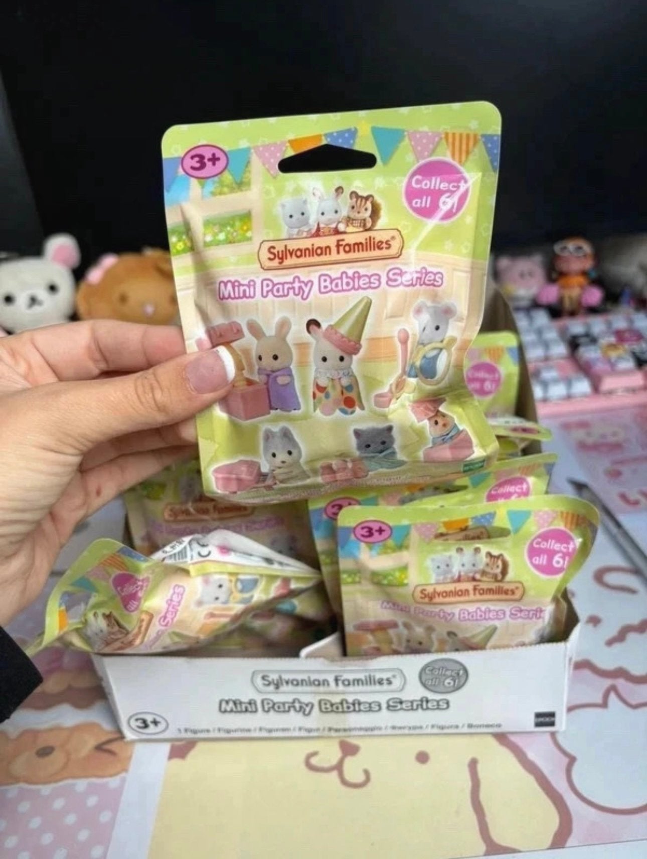 Sylvanian Families Mini Party Babies Serie Complete Set  6, Verzamelen, Ophalen of Verzenden, Nieuw