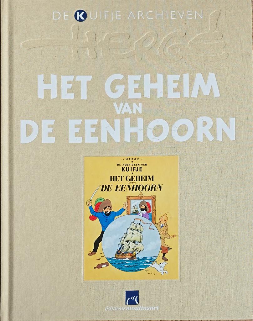 boek Het Geheim van de Eenhoorn, Ophalen, Zo goed als nieuw, Herge