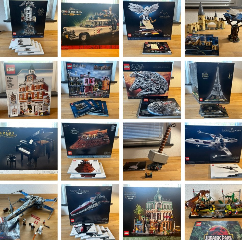Exclusieve Lego-sets in uitstekende staat voor lage prijzen, Overige thema's, Lego, Ophalen of Verzenden, Zo goed als nieuw