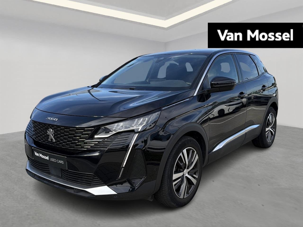 Peugeot 3008 1.2 PureTech 96kW S&S Auto Allure, Auto's, Dealer onderhouden, Stof, Gebruikt, Zwart
