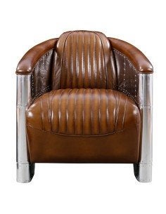 Fauteuils aviateur cuir ., Ophalen, Leer