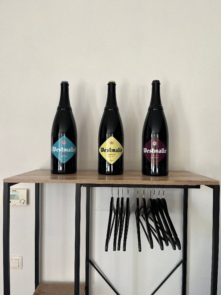 3 dummy flessen Westmalle Magnum. Prijs per stuk!, Ophalen, Nieuw, Overige typen, Overige merken