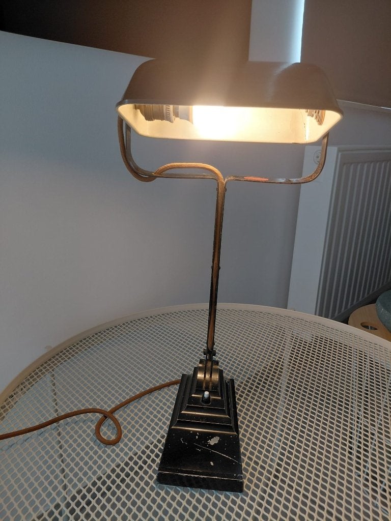 Lampe de bureau industrielle ERPE - Modèle 52 — Bauhaus, Enlèvement ou Envoi