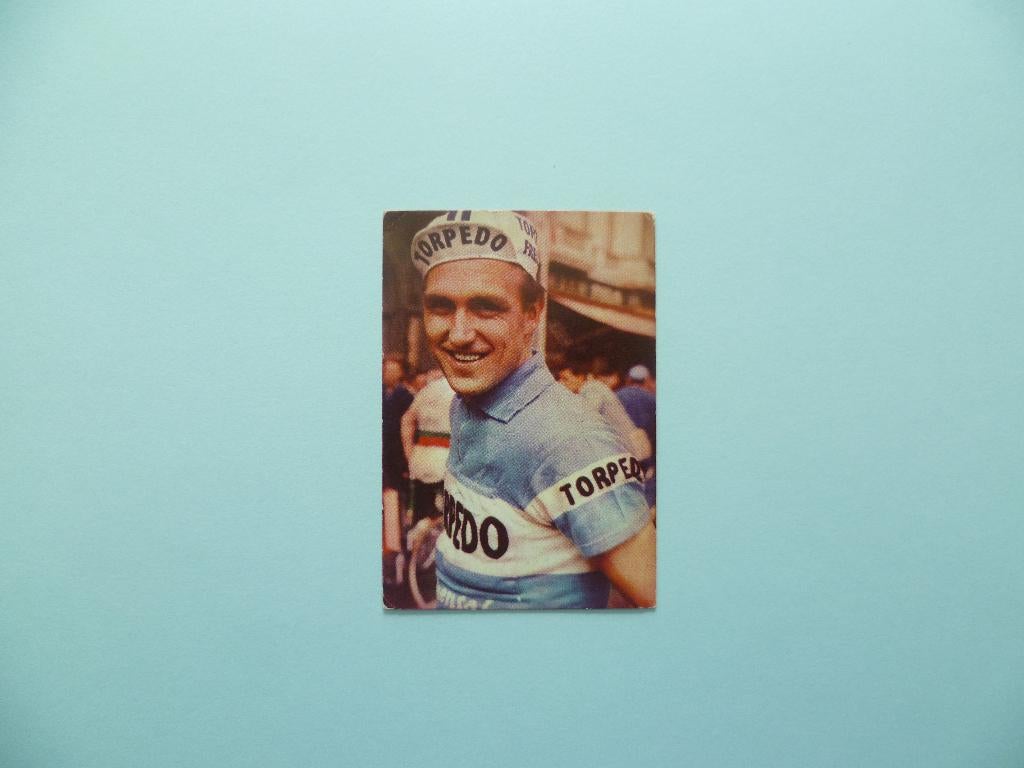 Wielrenners kaarten images cyclisme Hans Junkermann Suanet, Verzamelen, Ophalen of Verzenden, Gebruikt