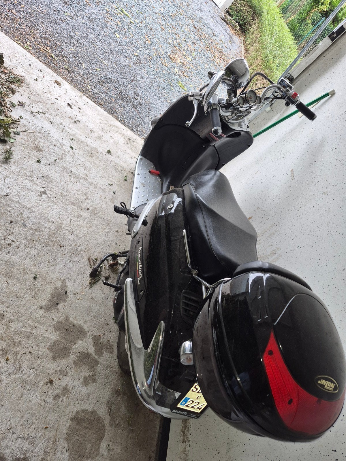 scooter 50cc merk neco borsalino due 50, Motos, Enlèvement, Comme neuf