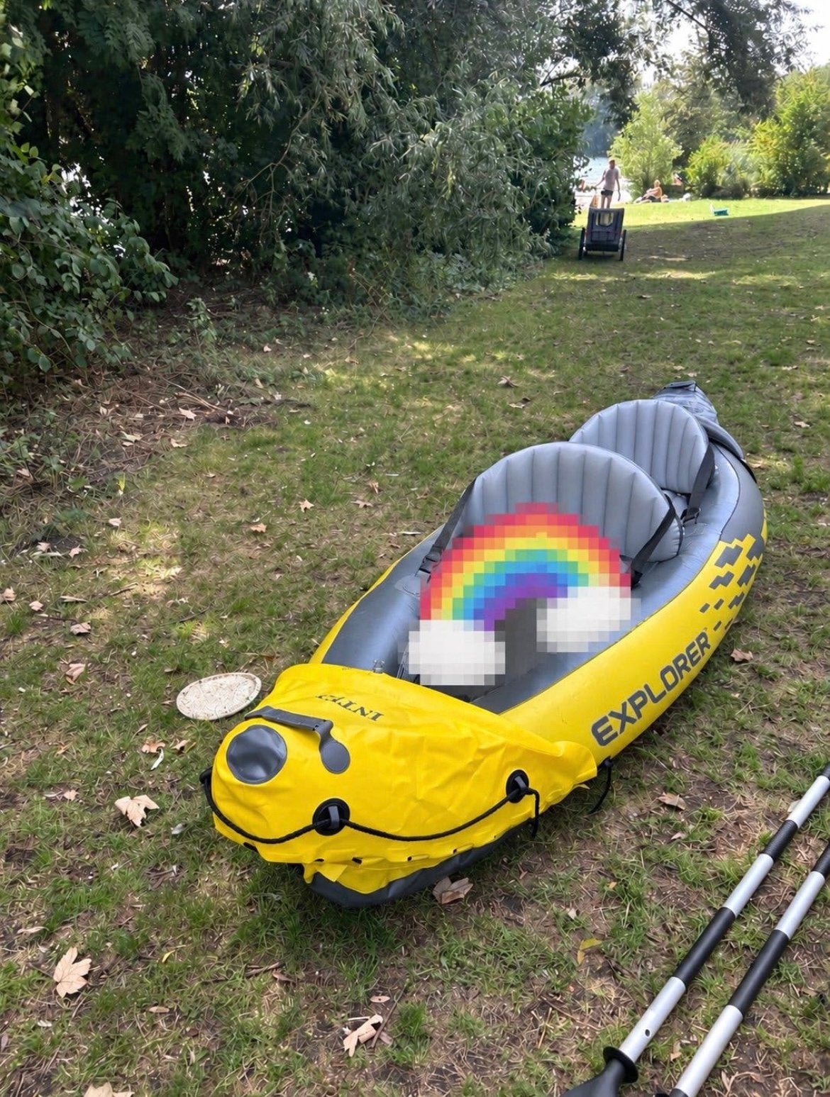 Explorer K2 kayak kajakken, Watersport en Boten, Ophalen of Verzenden, Zo goed als nieuw