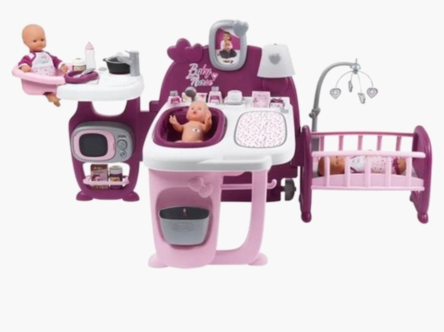 SMOBY Baby Nurse Grande maison pour bébés - 3 aires de jeux, Enfants & Bébés, Enlèvement, Utilisé, Maison de poupées