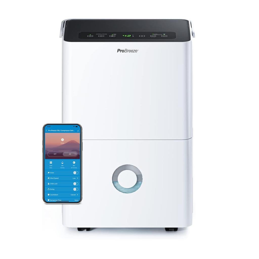 Pro Breeze - PB-20-EU – Déshumidificateur - 30L, Electroménager, Enlèvement, Neuf, Déshumidificateur