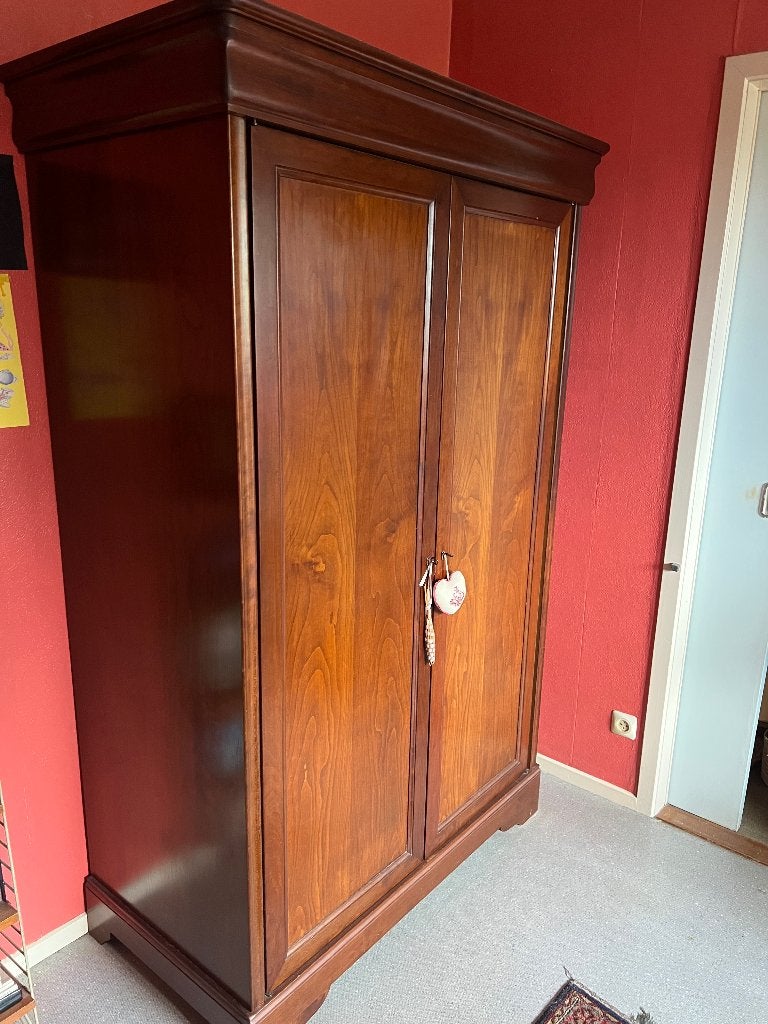 Kleerkast, Huis en Inrichting, Ophalen, Met deur(en), Gebruikt, 200 cm of meer