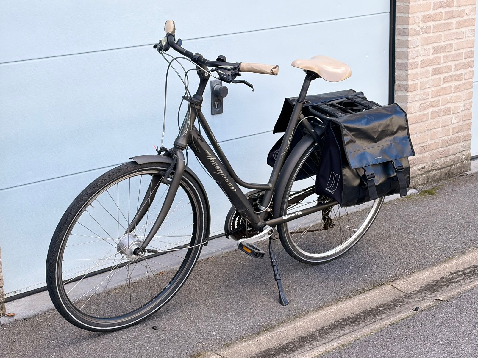 28 inch fiets, Fietsen en Brommers, Ophalen, Zo goed als nieuw