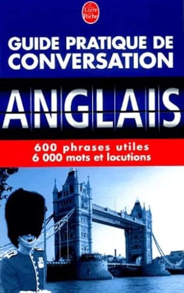 Anglais - Guide pratique de conversation - le livre de poche, Le livre de poche, Utilisé, Non-fiction, Envoi