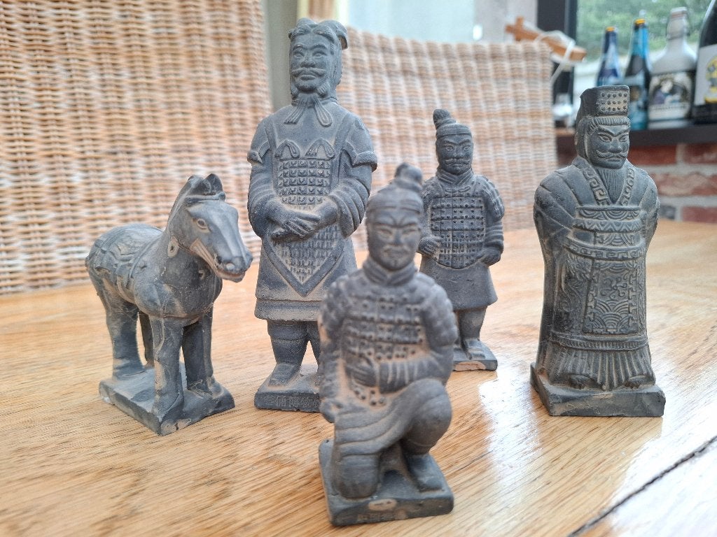 beeldjes van terracottaleger, Ophalen, Zo goed als nieuw, Mens