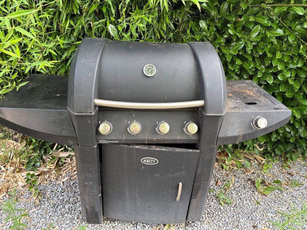 Boretti Gas bbq - gratis afhalen, Jardin & Terrasse, Enlèvement, Utilisé, Boretti