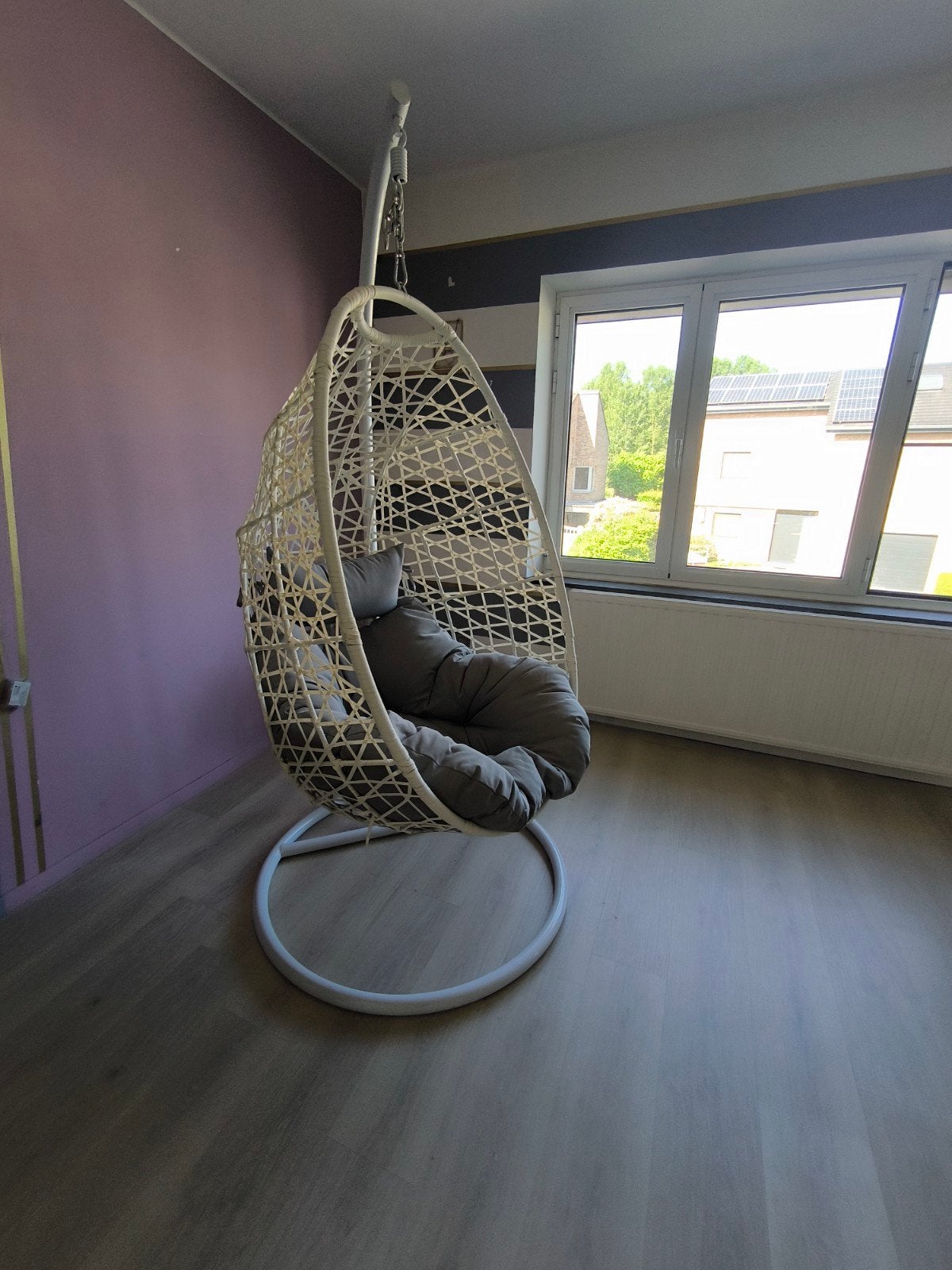 Hangstoel zo goed als nieuw, Tuin en Terras, Tuinstoelen, Ophalen