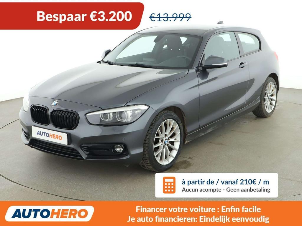 BMW 1 Serie 116 116i Edition Sport Line Shadow, Argent ou Gris, Achat, Boîte manuelle, 1375 kg