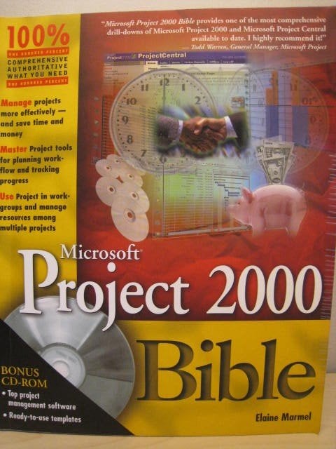 Bible Microsoft Project 2000, Elaine Marmel, avec CD, nouvea, Enlèvement, Hardware