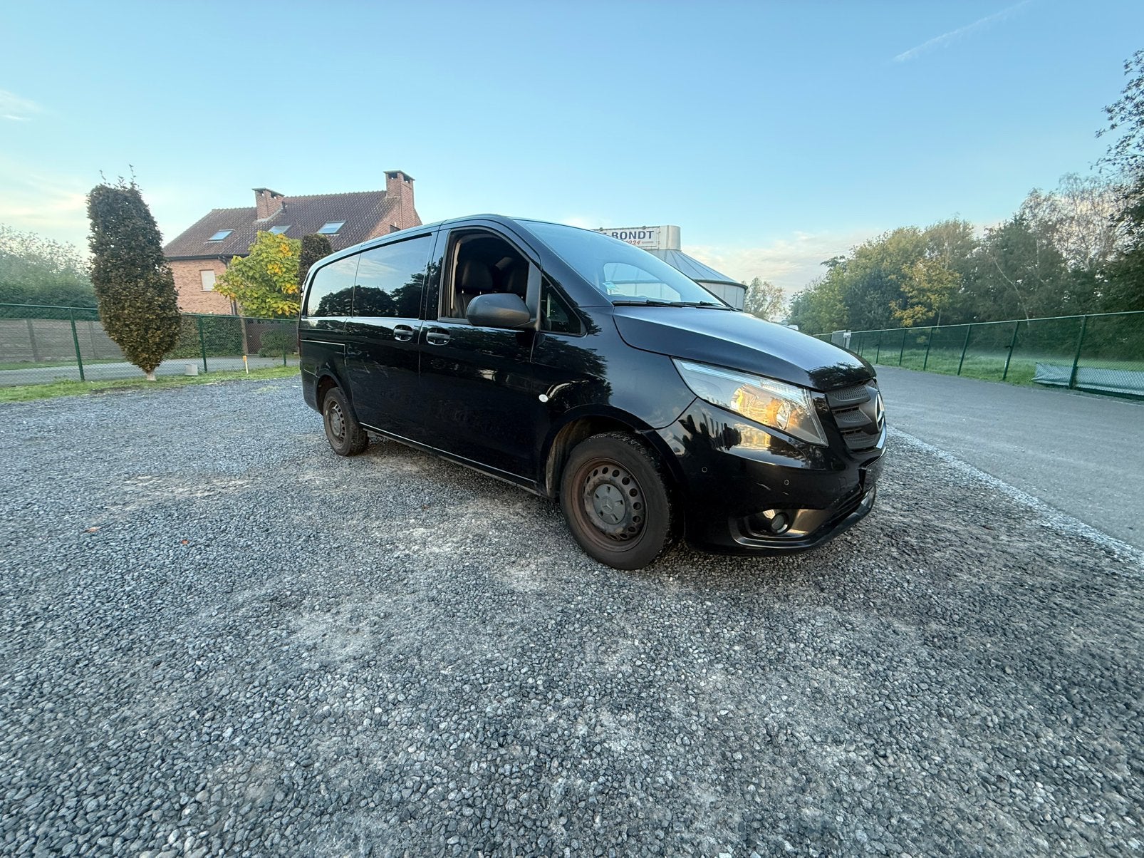 Mercedes vito gekeurd vvk, Auto's, Bluetooth, Euro 5, Zwart, Mercedes-Benz