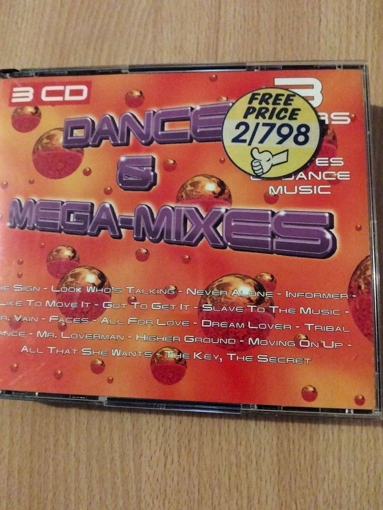 3 CD DANCE & MEGA-MIXES, Cd's en Dvd's, Cd's | Dance en House, Ophalen of Verzenden, Zo goed als nieuw, Dance