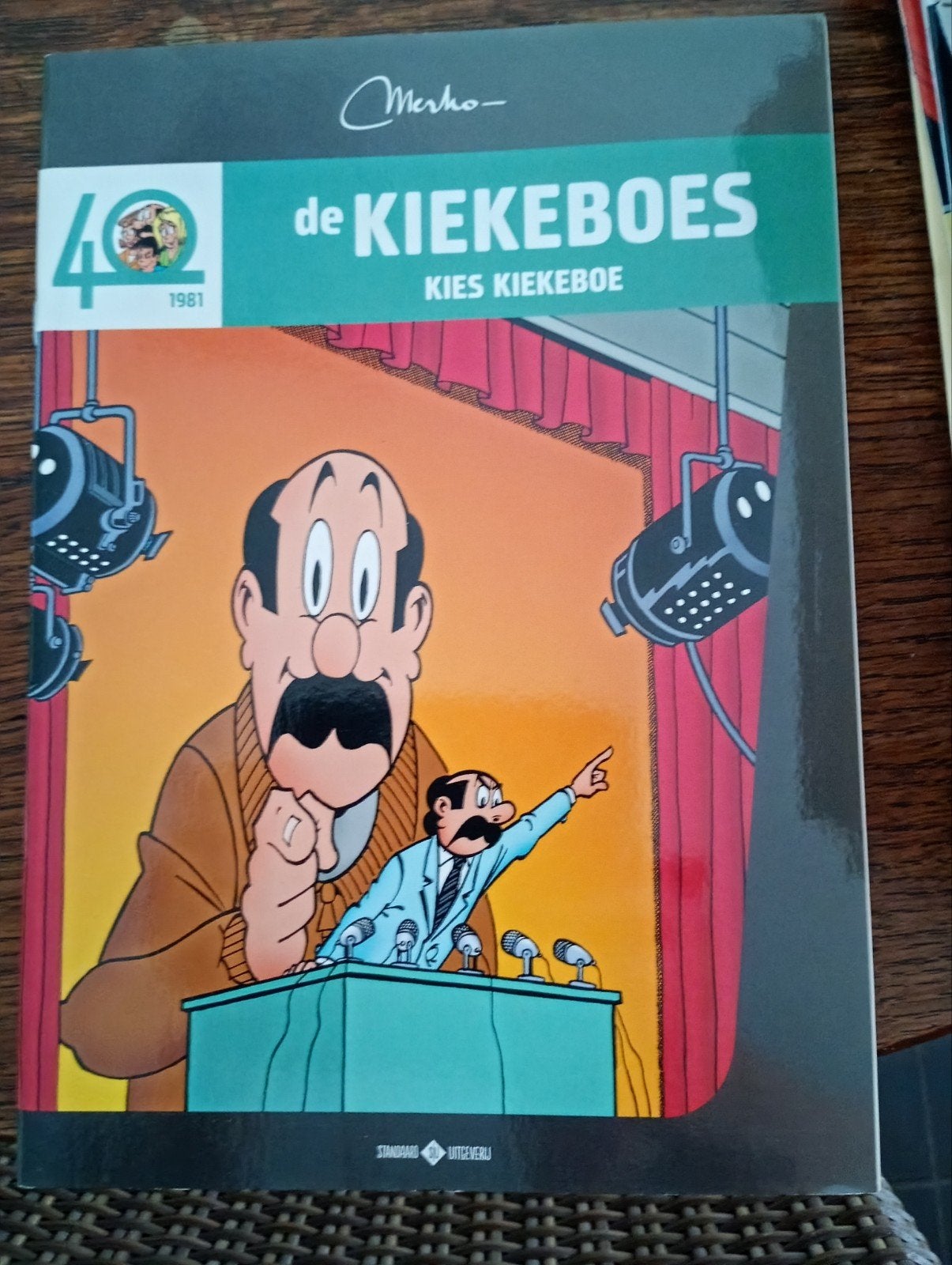 Kies kiekeboe, Eén stripboek, Ophalen, Zo goed als nieuw, Merho