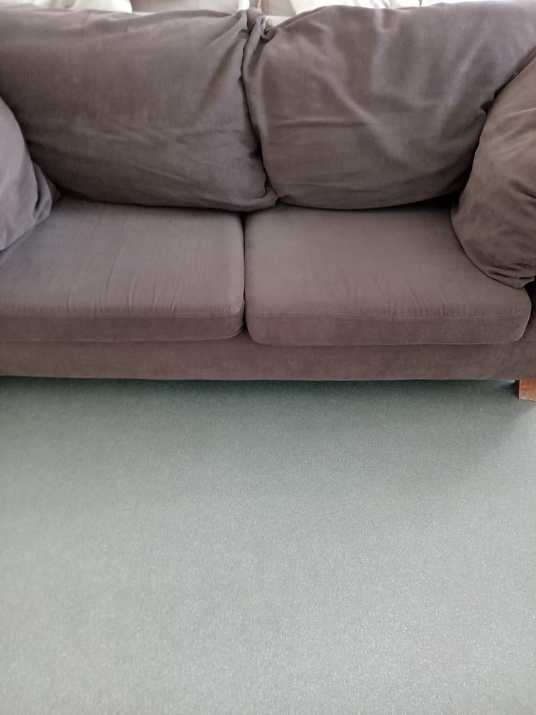 Fauteuil à 3 places marron, Enlèvement