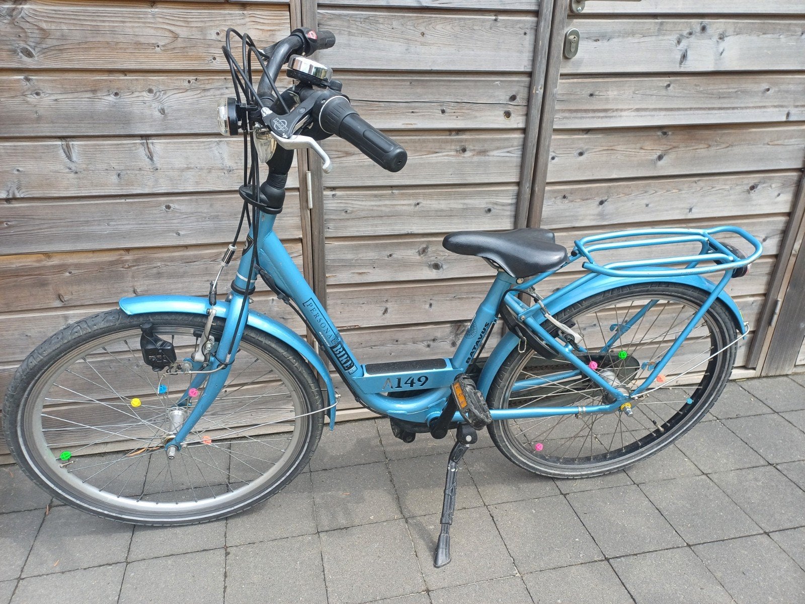 Meisjesfiets, Ophalen