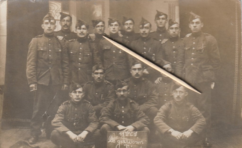 Militaria Rhijnland, Belgische soldaten, Ophalen of Verzenden