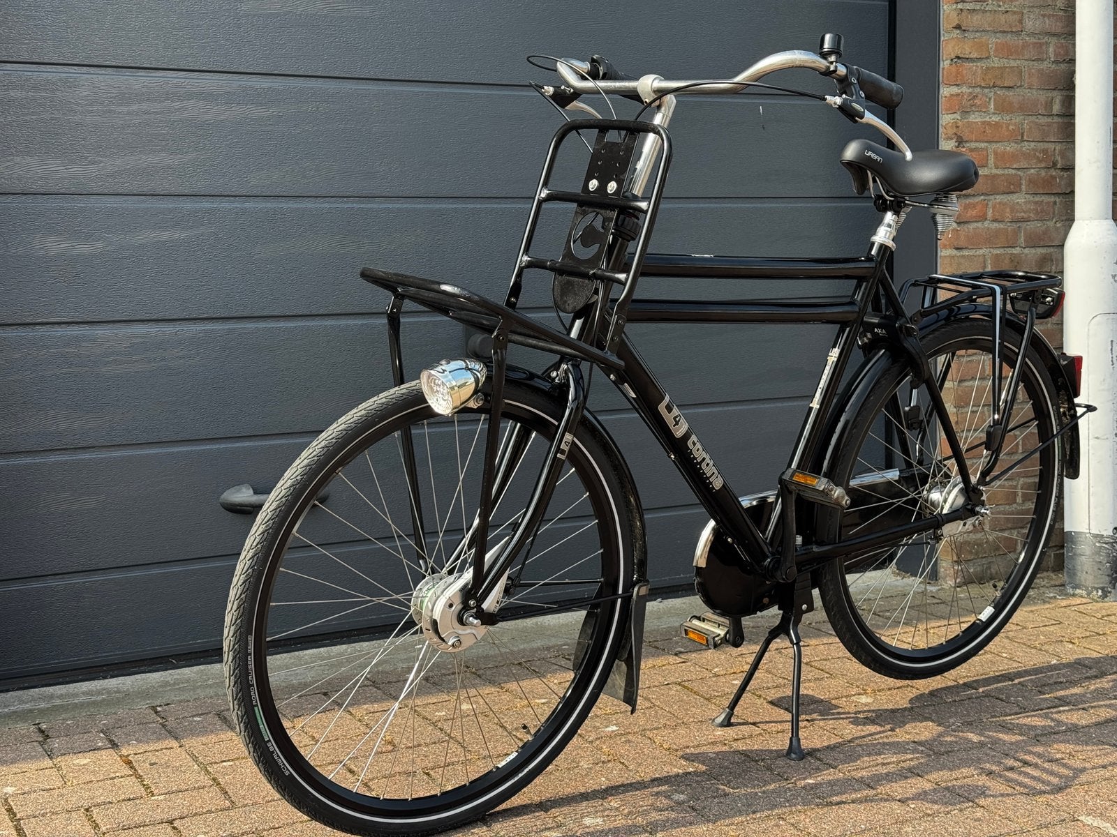 Cortina U4 herenfiets, transportfiets, kader 61 cm, izgst, Fietsen en Brommers, Versnellingen, Zo goed als nieuw, 61 tot 65 cm