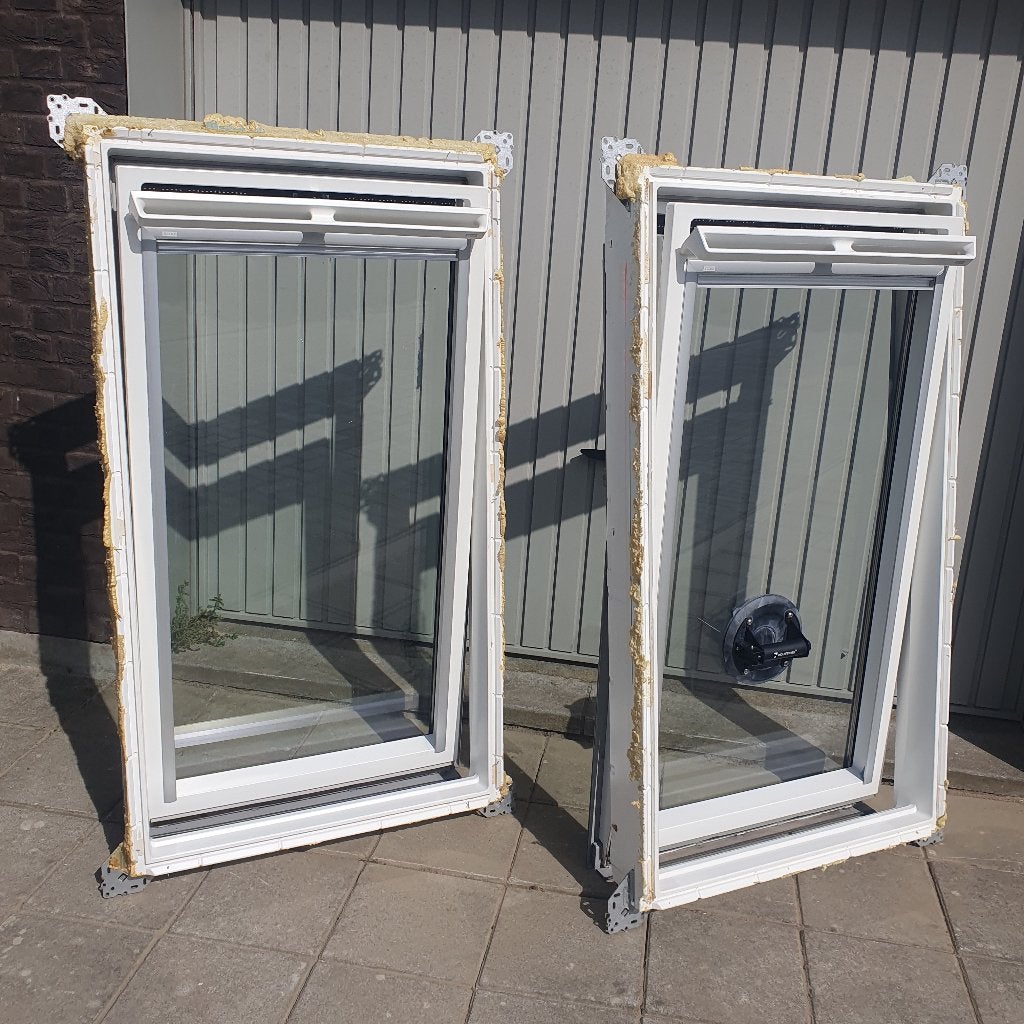 Velux dakraam GGU-MK08  78×140 HR++, Doe-het-zelf en Bouw, Glas en Ramen, Ophalen of Verzenden, Zo goed als nieuw, Dakraam, Dubbelglas