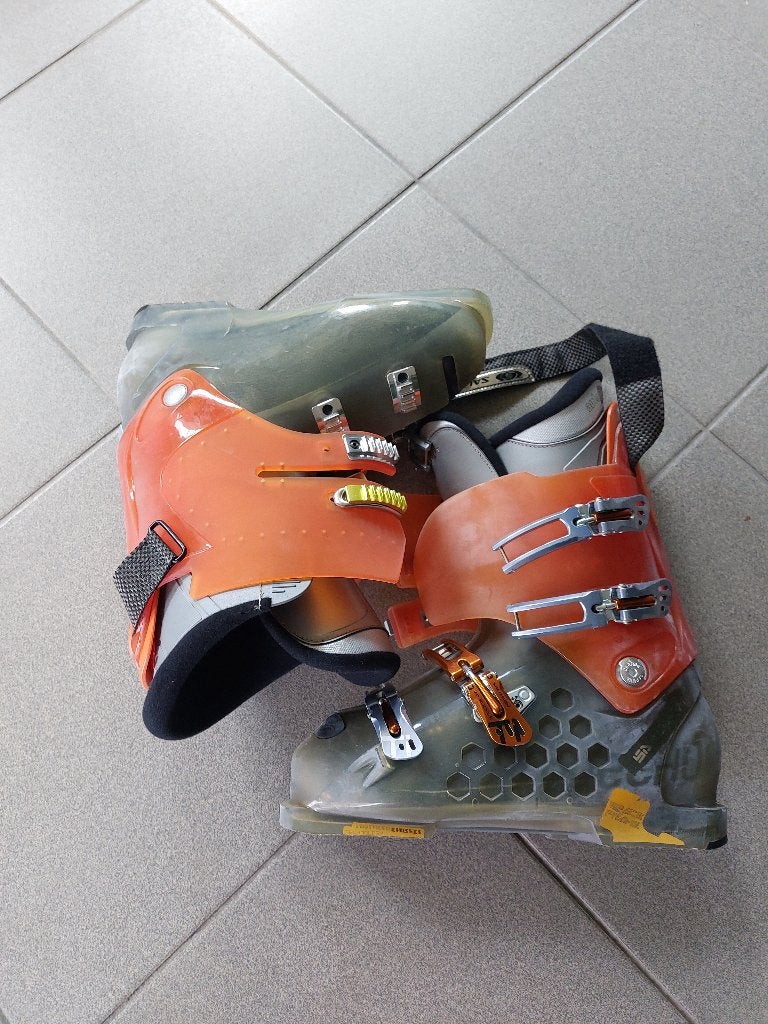 Chaussures de ski Salomon (taille 30) avec sac de transport, Salomon, Enlèvement, Utilisé, Chaussures