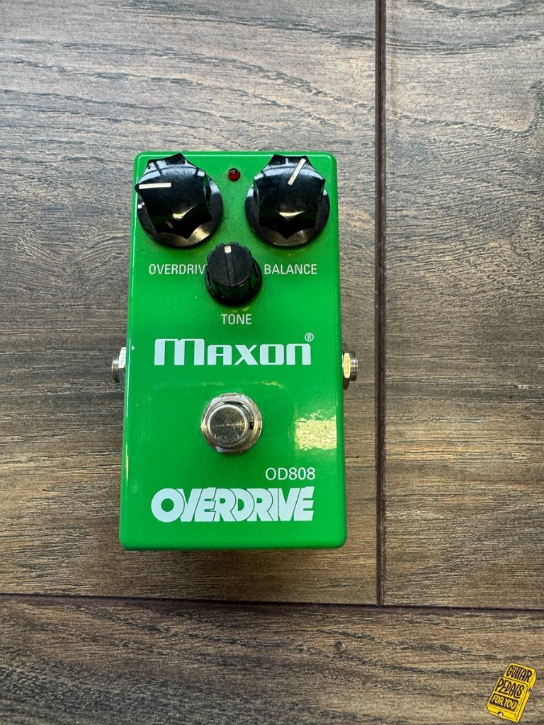 Pédale Overdrive Maxon OD-808, Musique & Instruments, Effets, Enlèvement ou Envoi, Utilisé, Distortion, Overdrive ou Fuzz