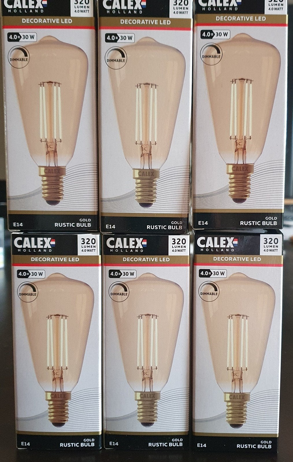 Decoratieve LED lampen o 48mm - hoogte 105mm, Ophalen, Nieuw, Led-lamp