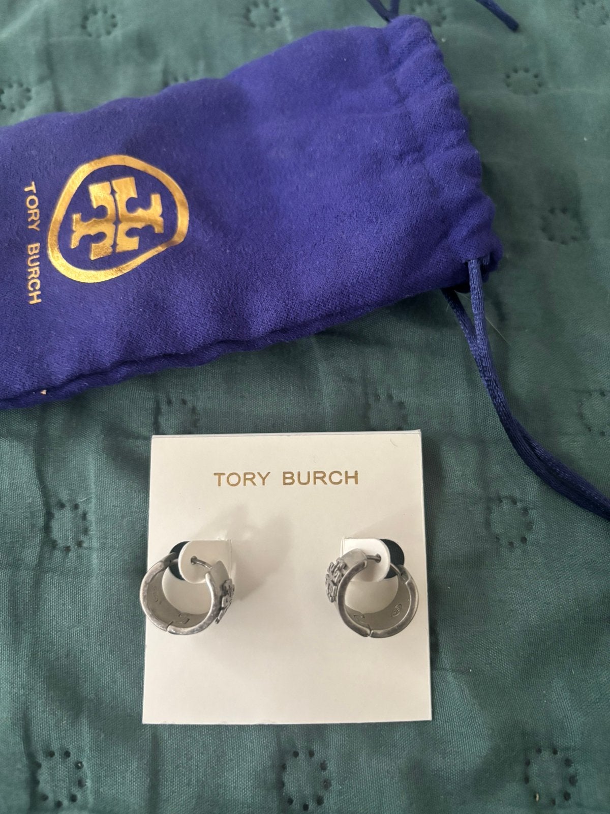 Boucles d'oreilles Tory Burch Britten, Enlèvement ou Envoi, Comme neuf
