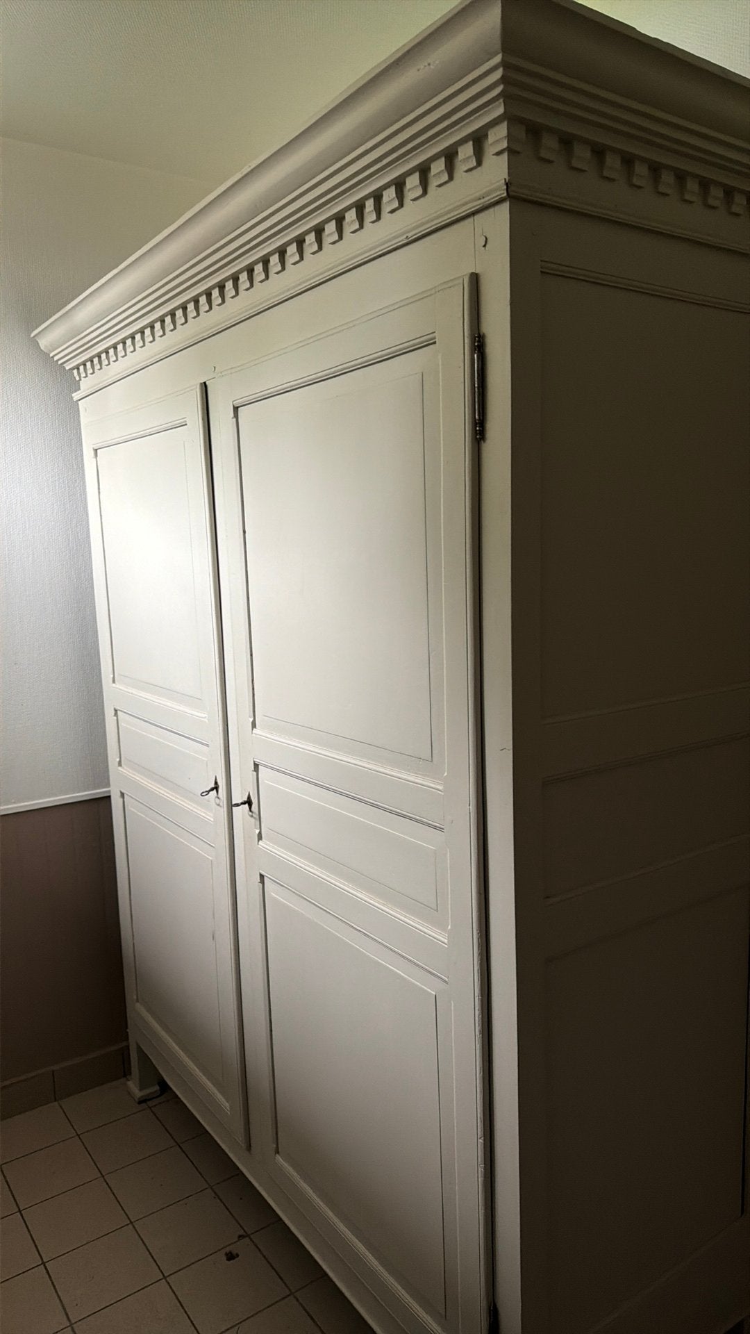 Kleerkast/ vestiaire kast, Ophalen, Gebruikt, 150 tot 200 cm, 150 tot 200 cm