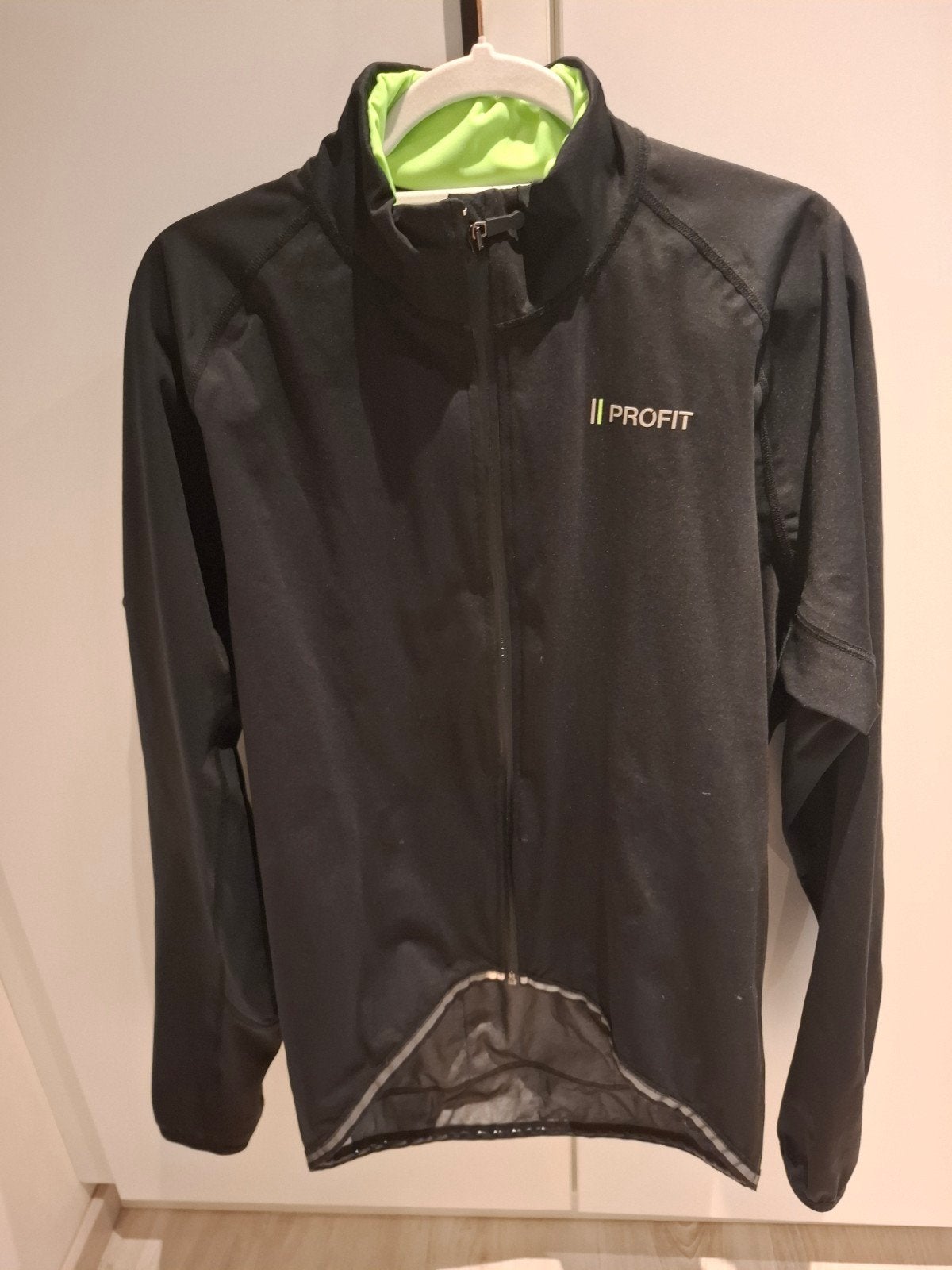 Veste coupe vent pour cycliste, Enlèvement, Comme neuf, Taille 52/54 (L), Noir