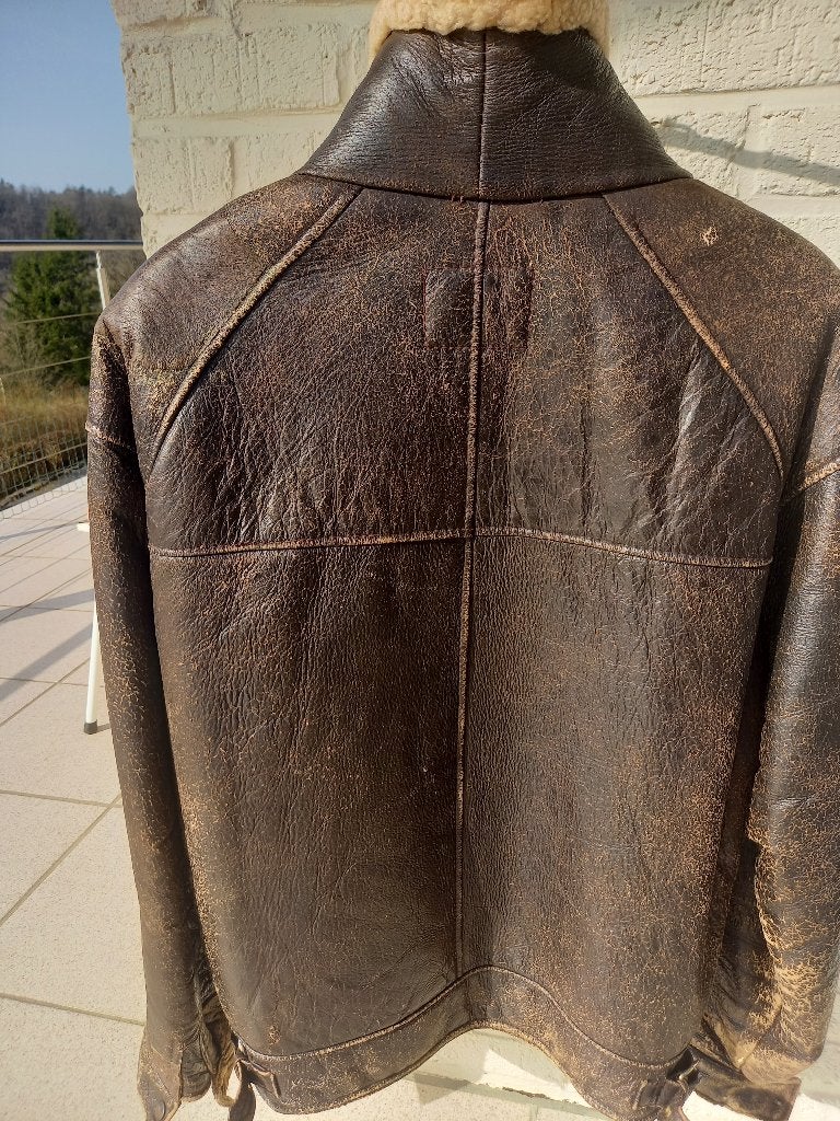 blouson BOMBARDIER  B-6,, Vêtements | Hommes, Enlèvement ou Envoi, Porté, Taille 48/50 (M), Brun