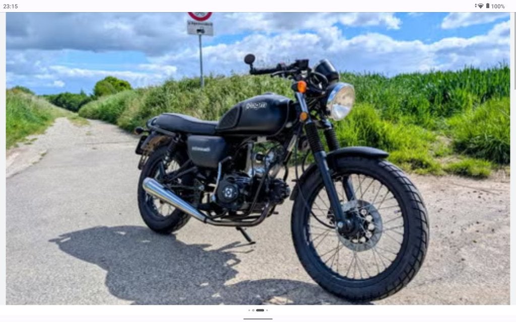 Cafe racer raw 50 agm Unieke staat  (5km van Maaseik), Fietsen en Brommers, Brommers | Overige merken, Zo goed als nieuw, Klasse B (45 km/u)