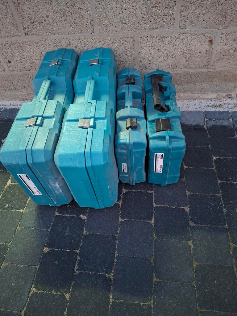 Makita kisten 10€/stuk, Enlèvement