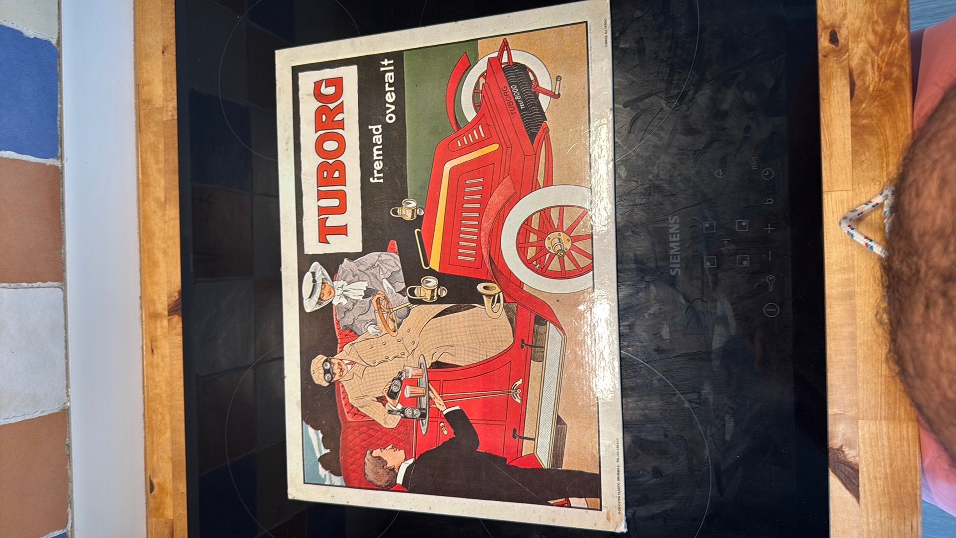 Tuborg reclamebord Rob Otten (1979) Uniek verzamelobject, Enlèvement ou Envoi
