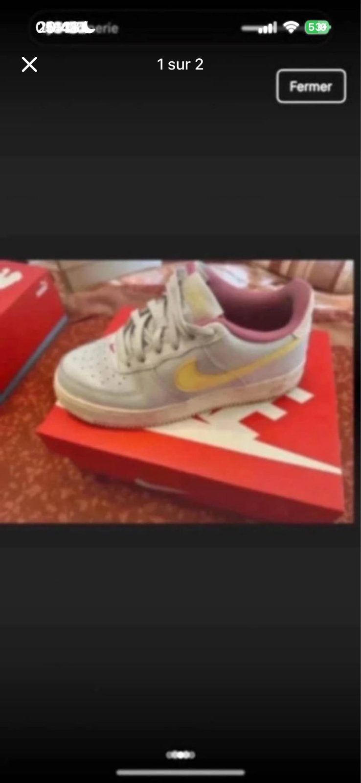 Air force one, Sports & Fitness, Basket, Enlèvement, Utilisé, Chaussures