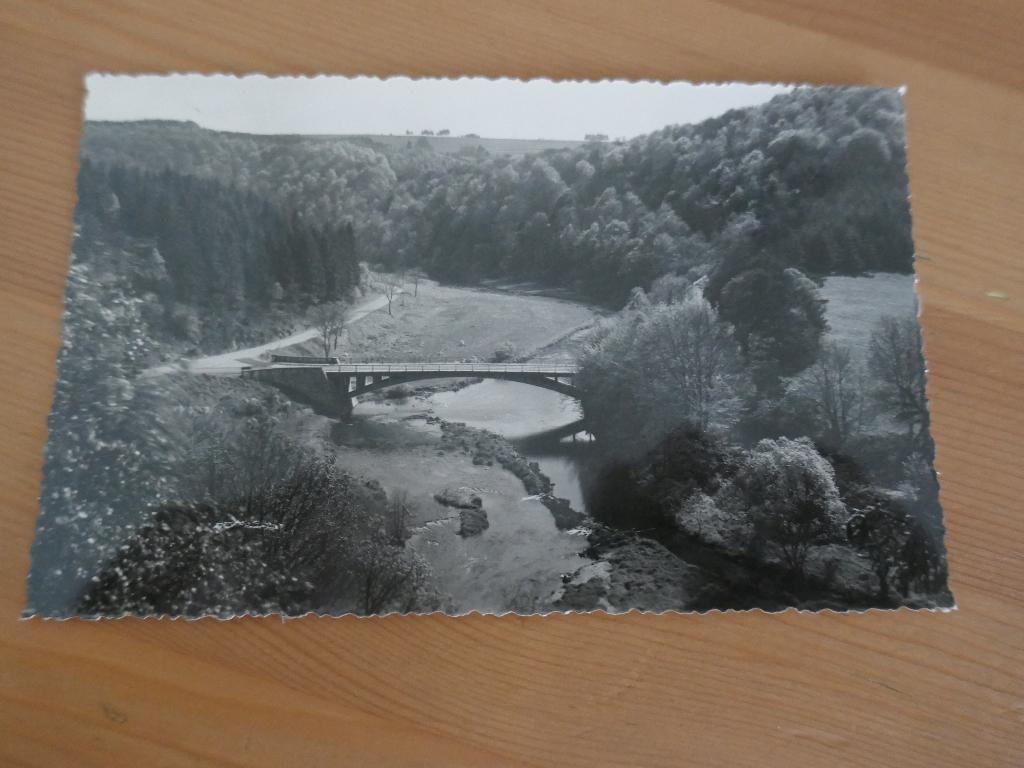 Houffalize le pont de Rensiwez, Envoi, Affranchie, Luxembourg