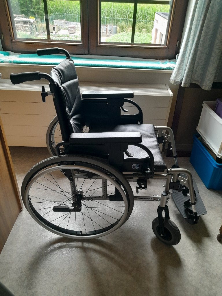 rolstoelen, Enlèvement, Pliant, Comme neuf, Fauteuil roulant à pousser