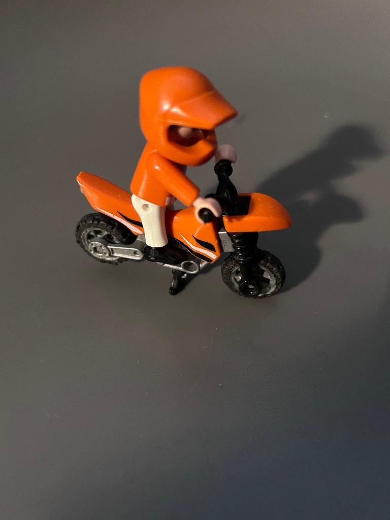 Playmobil 4698 - Enfant et motocross, Enlèvement, Utilisé, Ensemble complet
